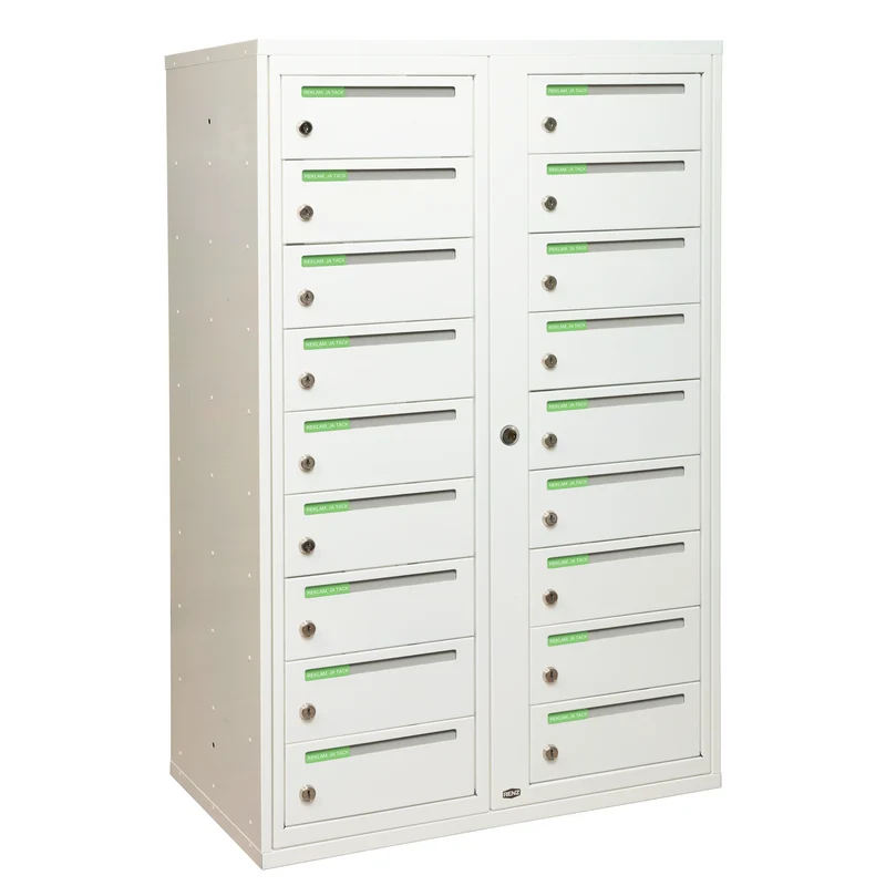 Fastighetsbox RENZ Classic Kompakt SE 2x9 fack