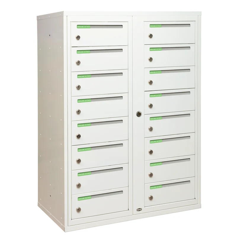 Fastighetsbox RENZ Classic Kompakt SE 2x8 fack