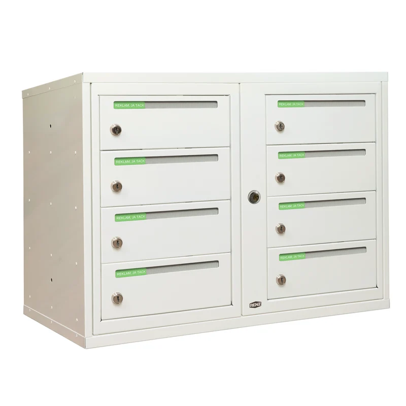 Fastighetsbox RENZ Classic Kompakt SE 2x4 fack