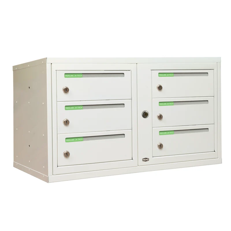 Fastighetsbox RENZ Classic Kompakt SE 2x3 fack