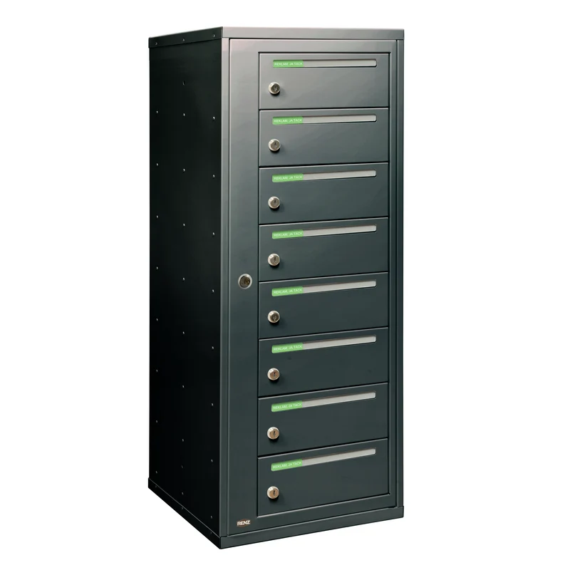 Fastighetsbox RENZ Classic Kompakt SE 1x8 fack