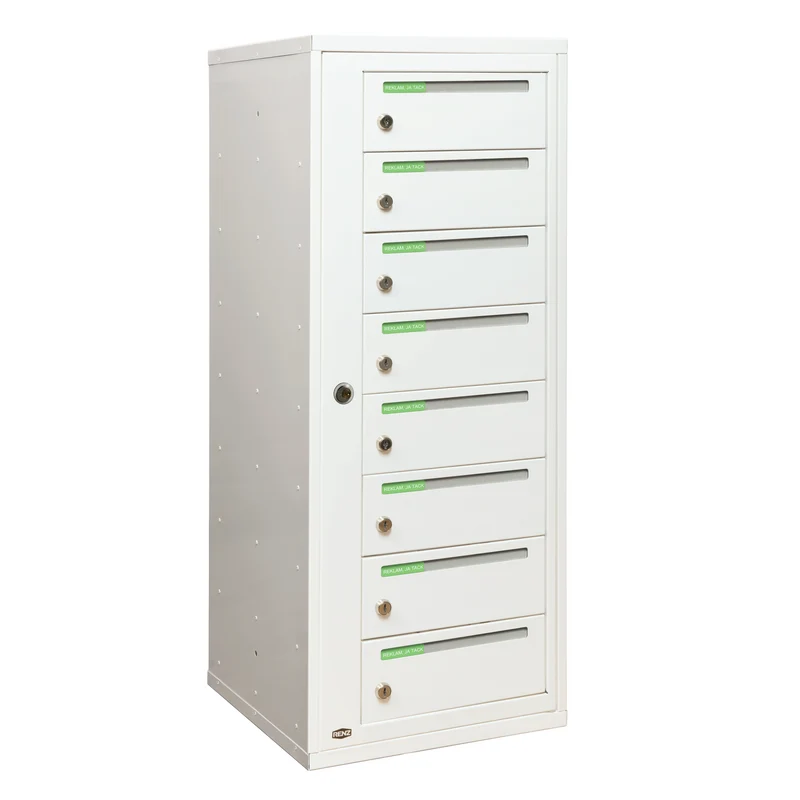 Fastighetsbox RENZ Classic Kompakt SE 1x8 fack