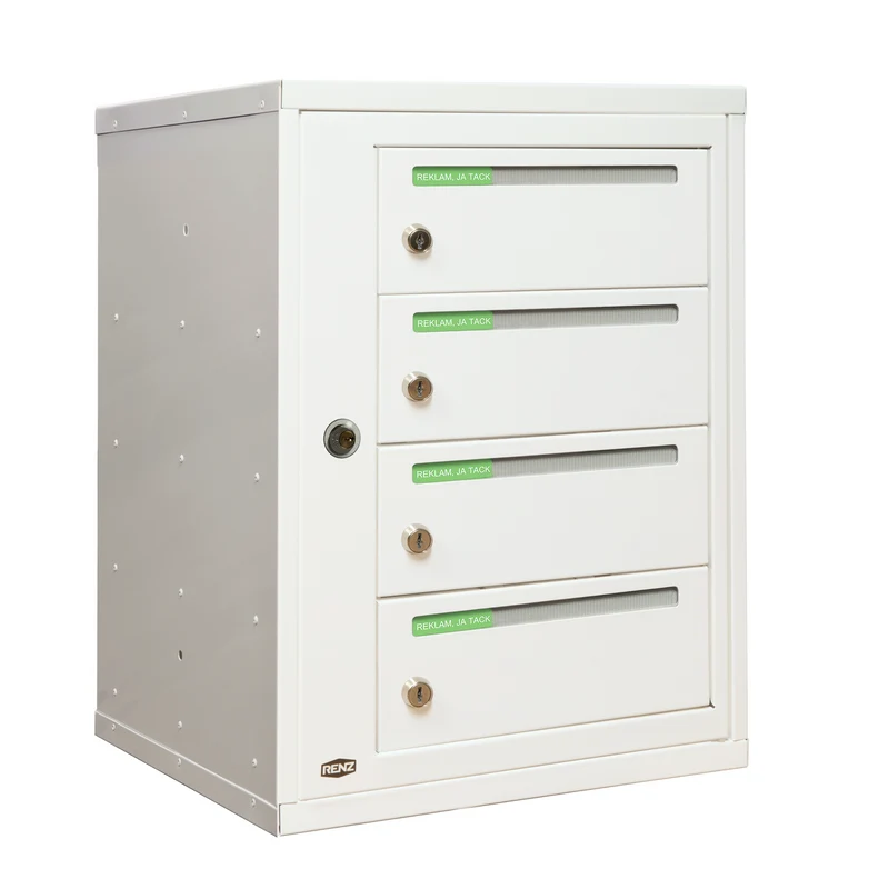 Fastighetsbox RENZ Classic Kompakt SE 1x4 fack
