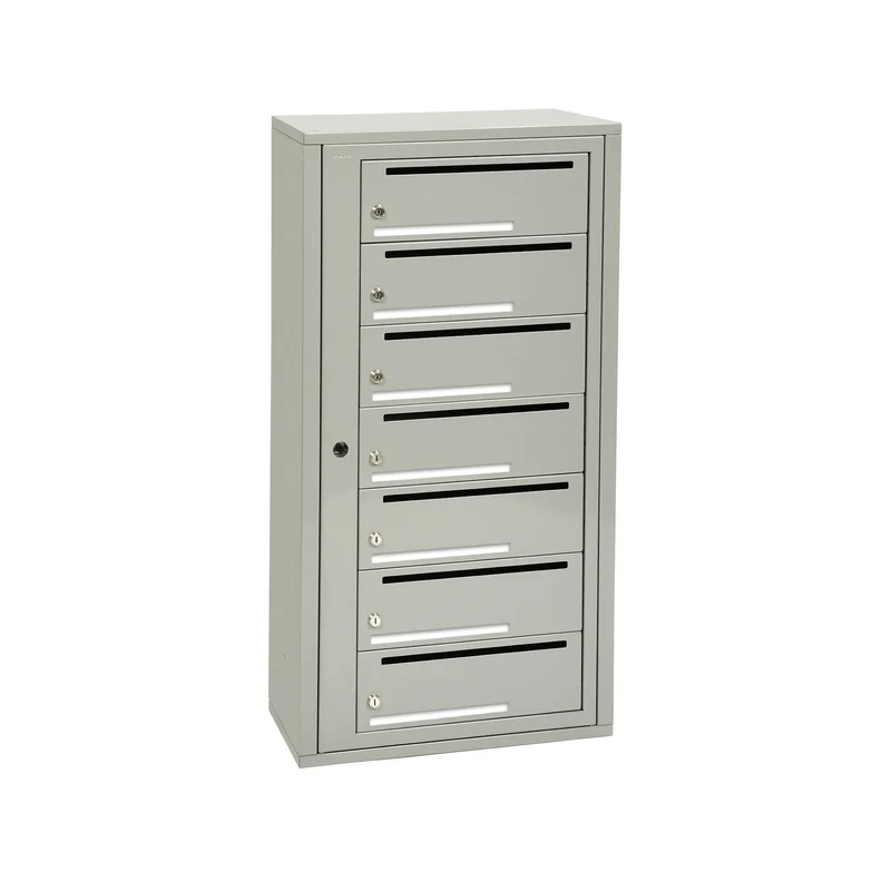 OUTLET Fastighetsbox RENZ Prima Liggande 1x3 fack