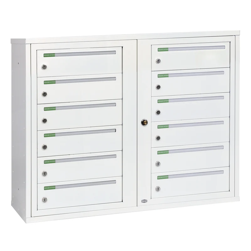 Fastighetsbox RENZ Classic Liggande 2x6 fack