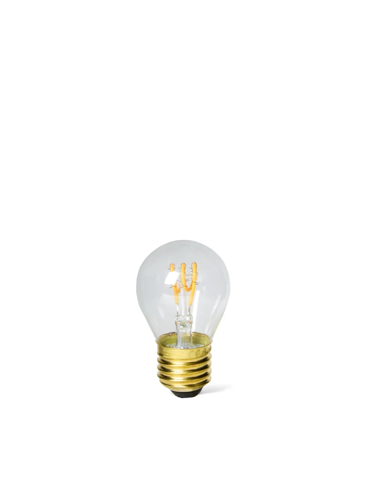 LED-lampa Sekelskifte - Liten rund 45 mm 120 lm