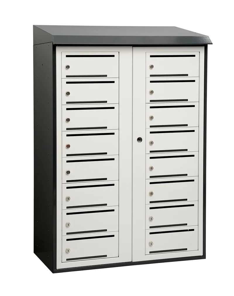 OUTLET Fastighetsbox RENZ Prima Kompakt 2x6 fack