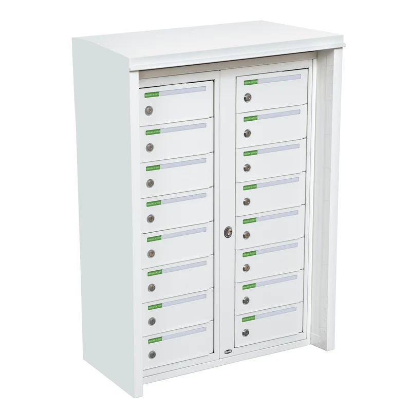 Fastighetsbox RENZ Classic Utomhus 2x8 fack