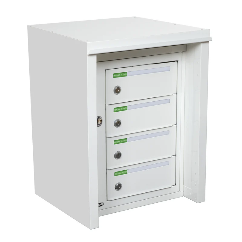 Fastighetsbox RENZ Classic Utomhus 1x4 fack