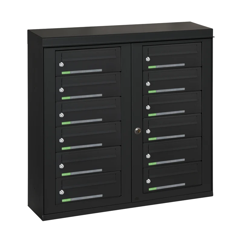 Fastighetsbox RENZ Excellence Utomhus 2x6 fack