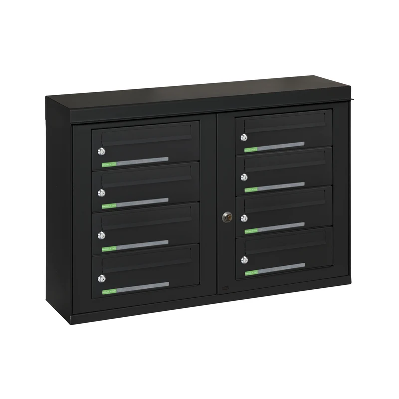 Fastighetsbox RENZ Excellence Utomhus 2x4 fack