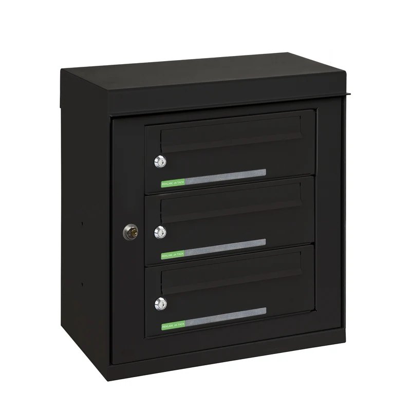 Fastighetsbox RENZ Excellence Utomhus 1x3 fack
