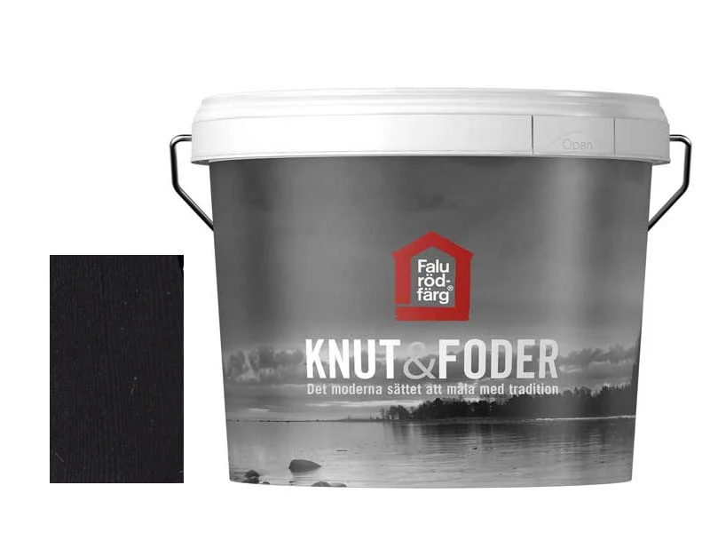 Falu Rödfärg - Knut & Foder Svart 3 L