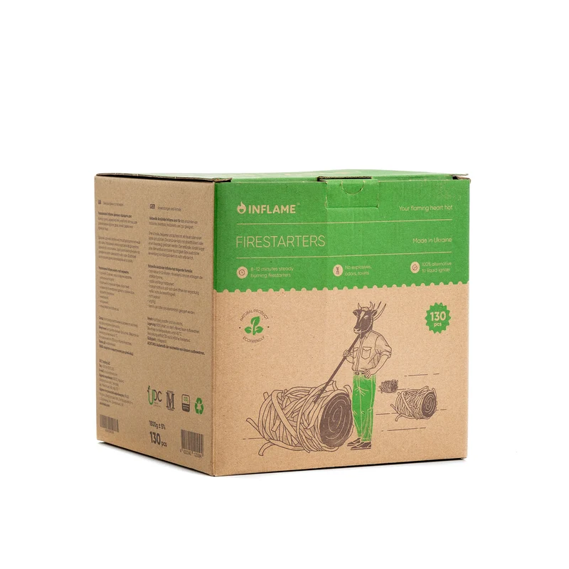 Inflame houtkrullen | 130 stuks