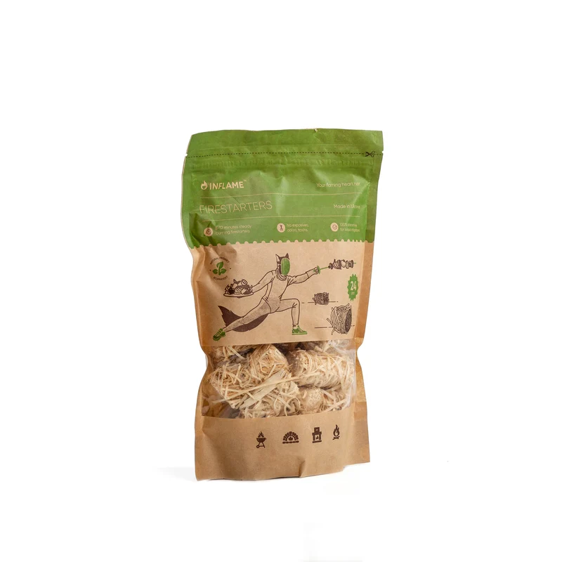 Inflame houtkrullen | 24 stuks