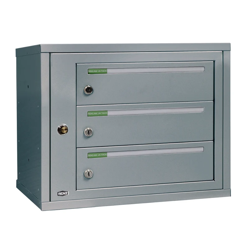 Fastighetsbox RENZ Classic Liggande 1x3 fack