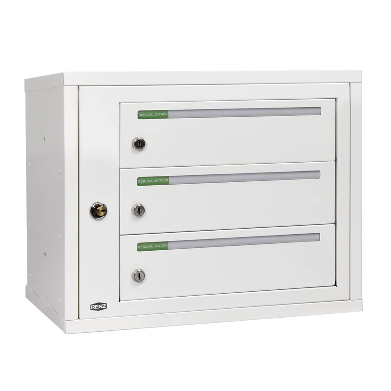 Fastighetsbox RENZ Classic Liggande 1x3 fack