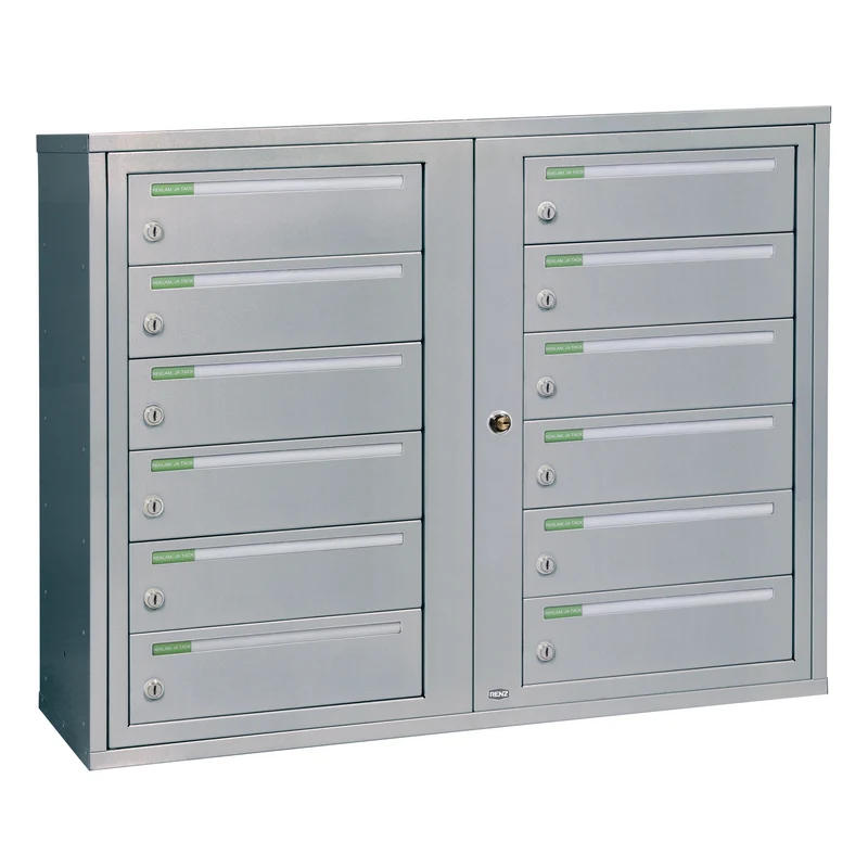 Fastighetsbox RENZ Classic Liggande 2x6 fack