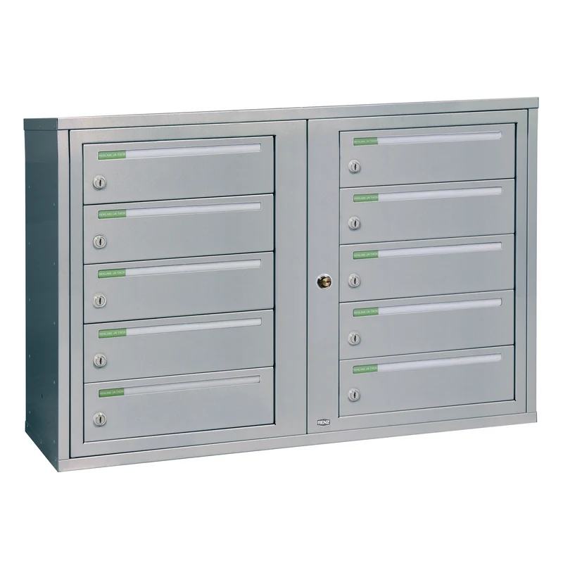 Fastighetsbox RENZ Classic Liggande 2x5 fack