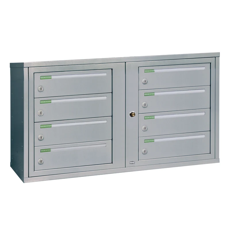 Fastighetsbox RENZ Classic Liggande 2x4 fack
