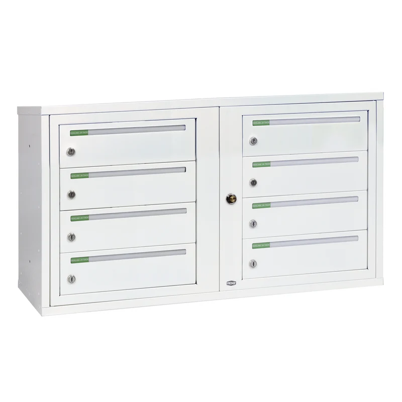 Fastighetsbox RENZ Classic Liggande 2x4 fack