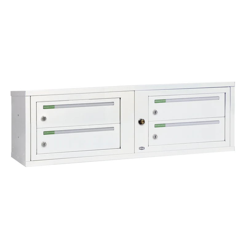Fastighetsbox RENZ Classic Liggande 2x2 fack