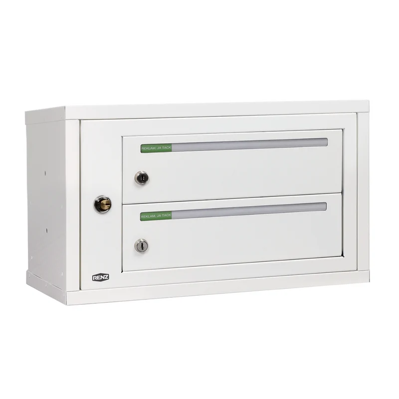 Fastighetsbox RENZ Classic Liggande 1x2 fack