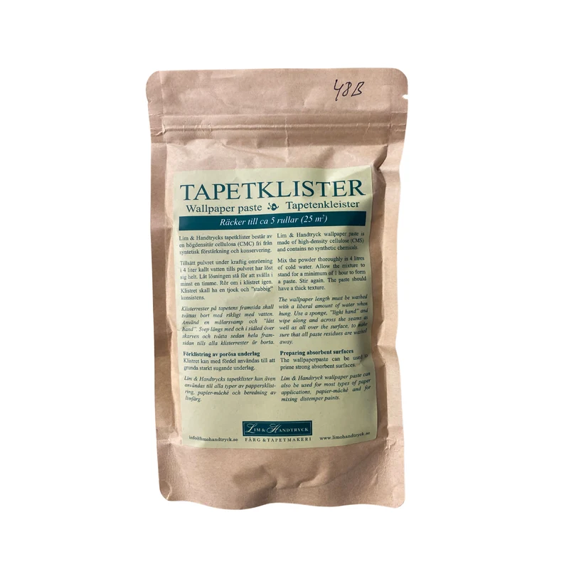 Tapetklister Lim & Handtryck Cellulosa