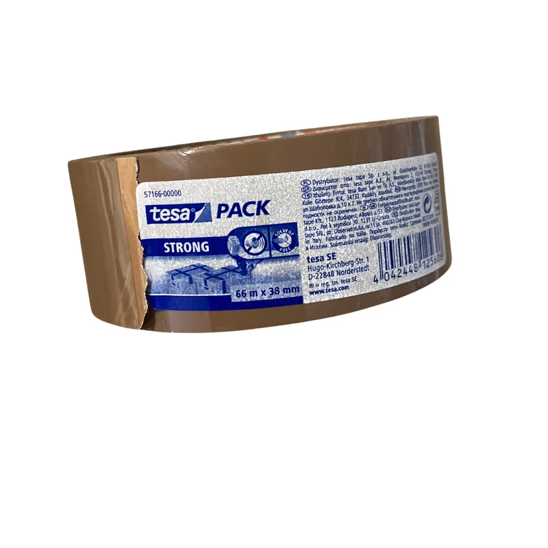 Packtejp Tesa Pack Strong Brun 66m x 38mm