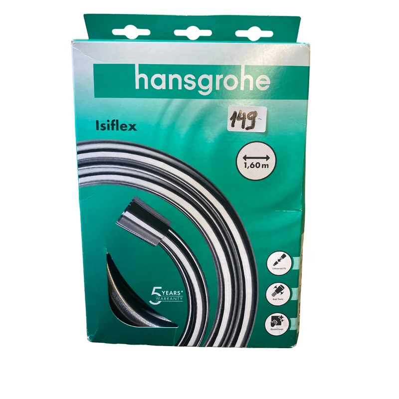 Duschslang Hansgrohe Isiflex Krom 1,60 m
