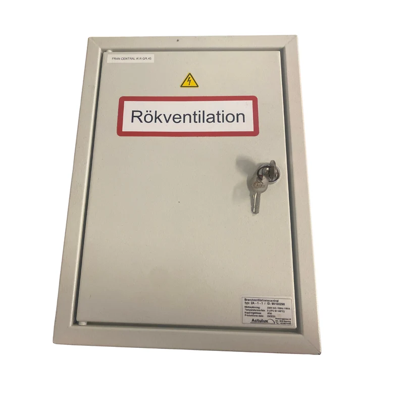 Brandventilationscentral Actulux 2A-1-1 för Rökventilation