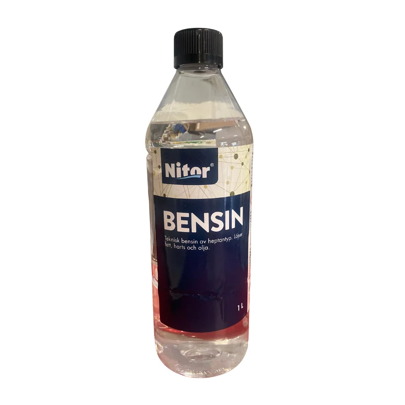 Bensin Nitor Teknisk Heptantyp 1 Liter