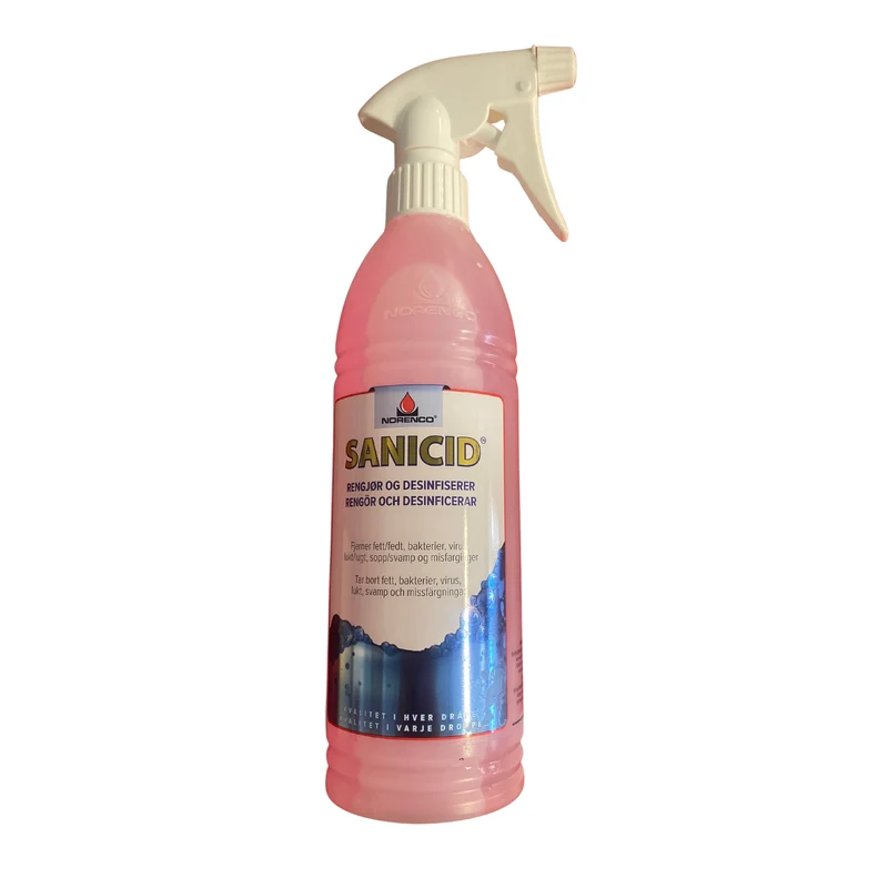 Sanicid Norenco Rengör och Desinficerar 600 ml