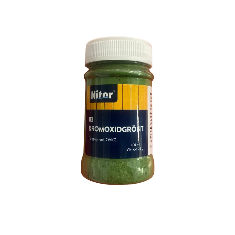 Färgpigment Kromoxidgrönt Nr 83 100 ml
