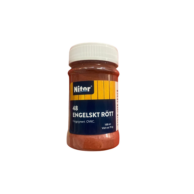Färgpigment Engelskt Rött Nr 48 100 ml