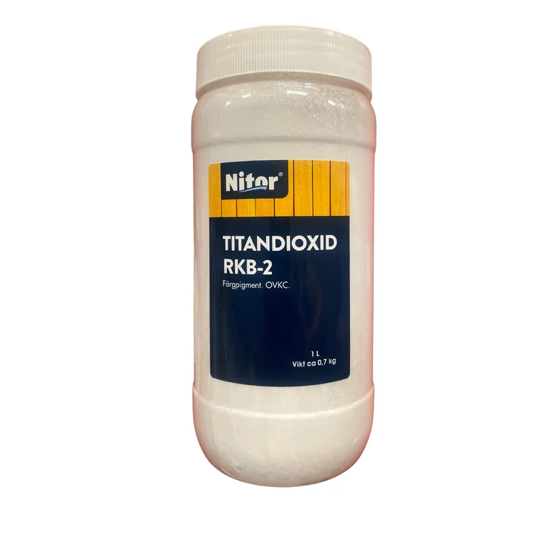 Färgpigment Titandioxid RKB-2 1 Liter