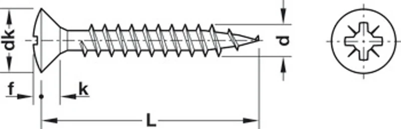 TKFX stål N 4,0 x 35 500-p