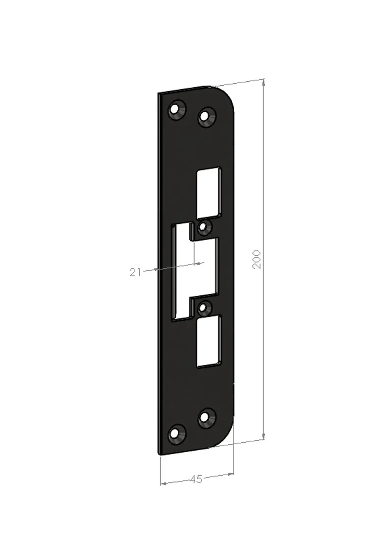 Monteringsstolpe SA87-21