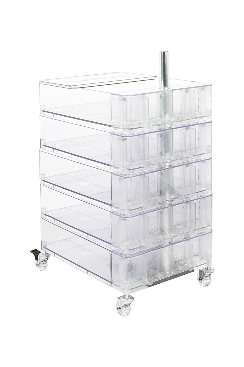 Sidobord - VISION STORAGE, transparent