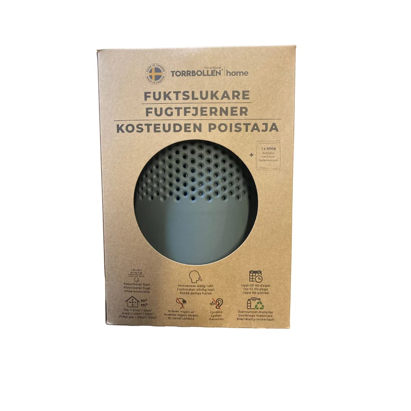Torrbollen Home Fuktslukare med Refillpåse 600 g