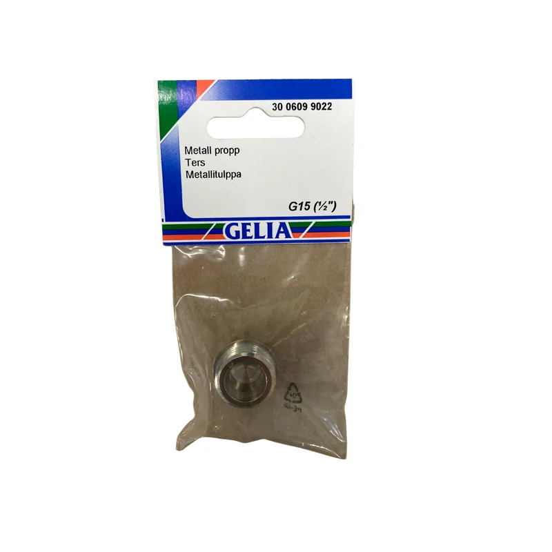 Metallpropp G15 (1/2") GELIA utvändig gänga