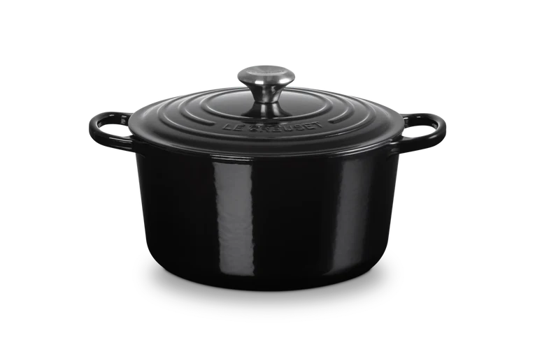 Rund Djup Gryta 6,3L 26cm, Black