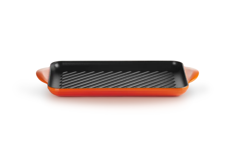 Rektangulär Grillplatta 32cm, Volcanic