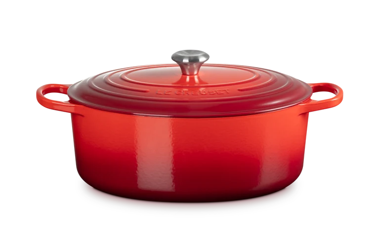 Oval Gryta 8,9L 35cm, Cerise