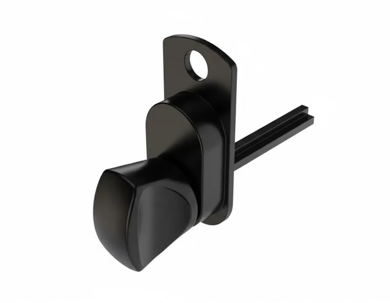 Låsvred TT01 svart x-60 mm