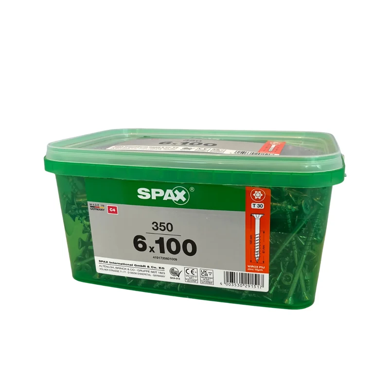 TFT Wirox C4 6,0 x 100 spax 350-p