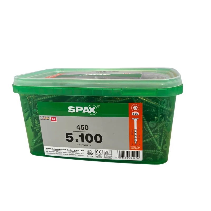 TFT Wirox C4 5,0 x 100 spax 450-p