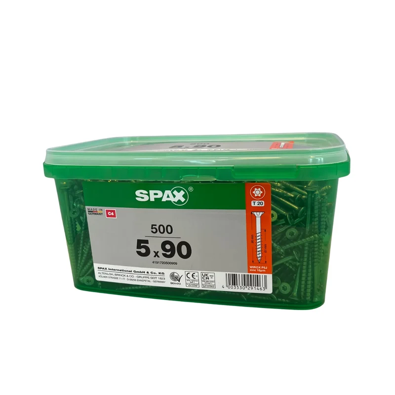TFT Wirox C4 5,0 x 90 spax 500-p