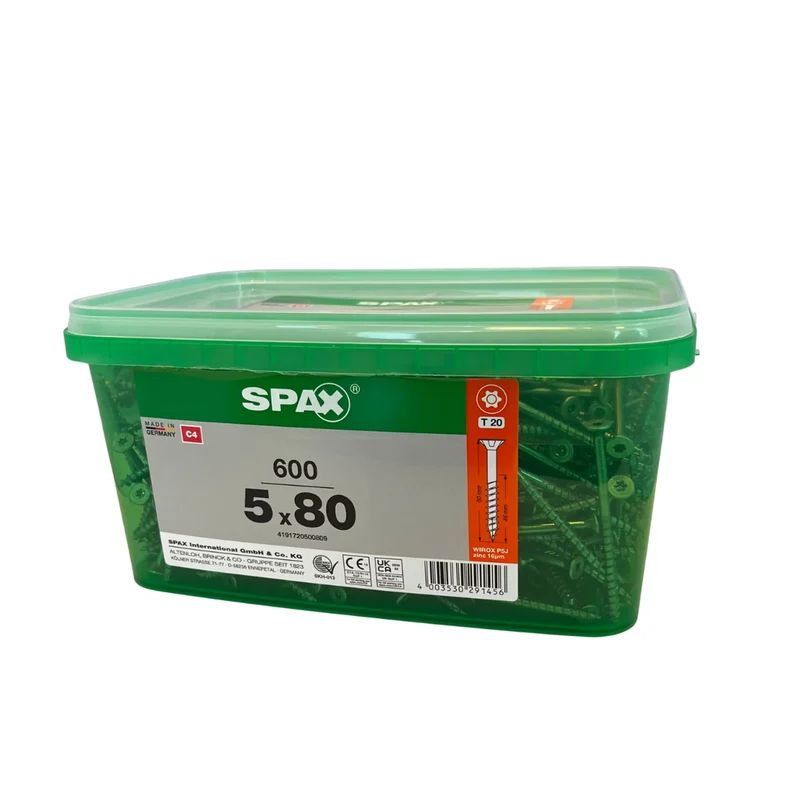 TFT Wirox C4 5,0 x 80 spax 600-p