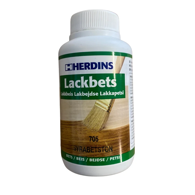 Lackbets Färdigblandad Betslack Syrabetston HERDINS 705 – 300 ml